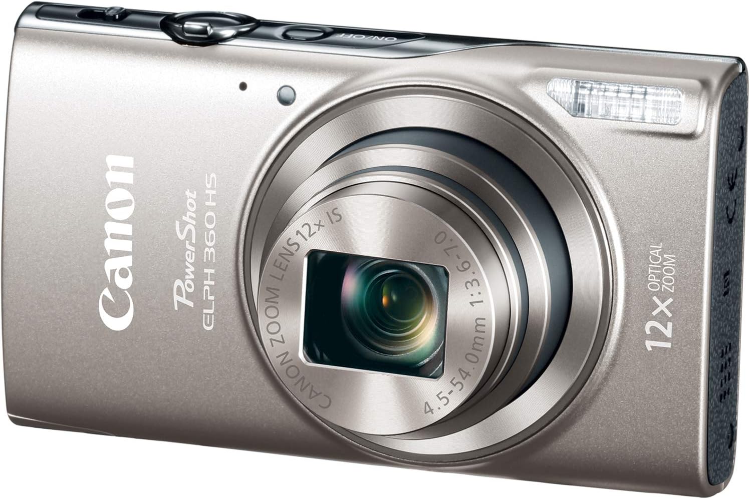 Canon PowerShot ELPH 360 Digital Camera w/ 12x Optical Zoom and Image Stabilization - Wi-Fi & NFC Enabled